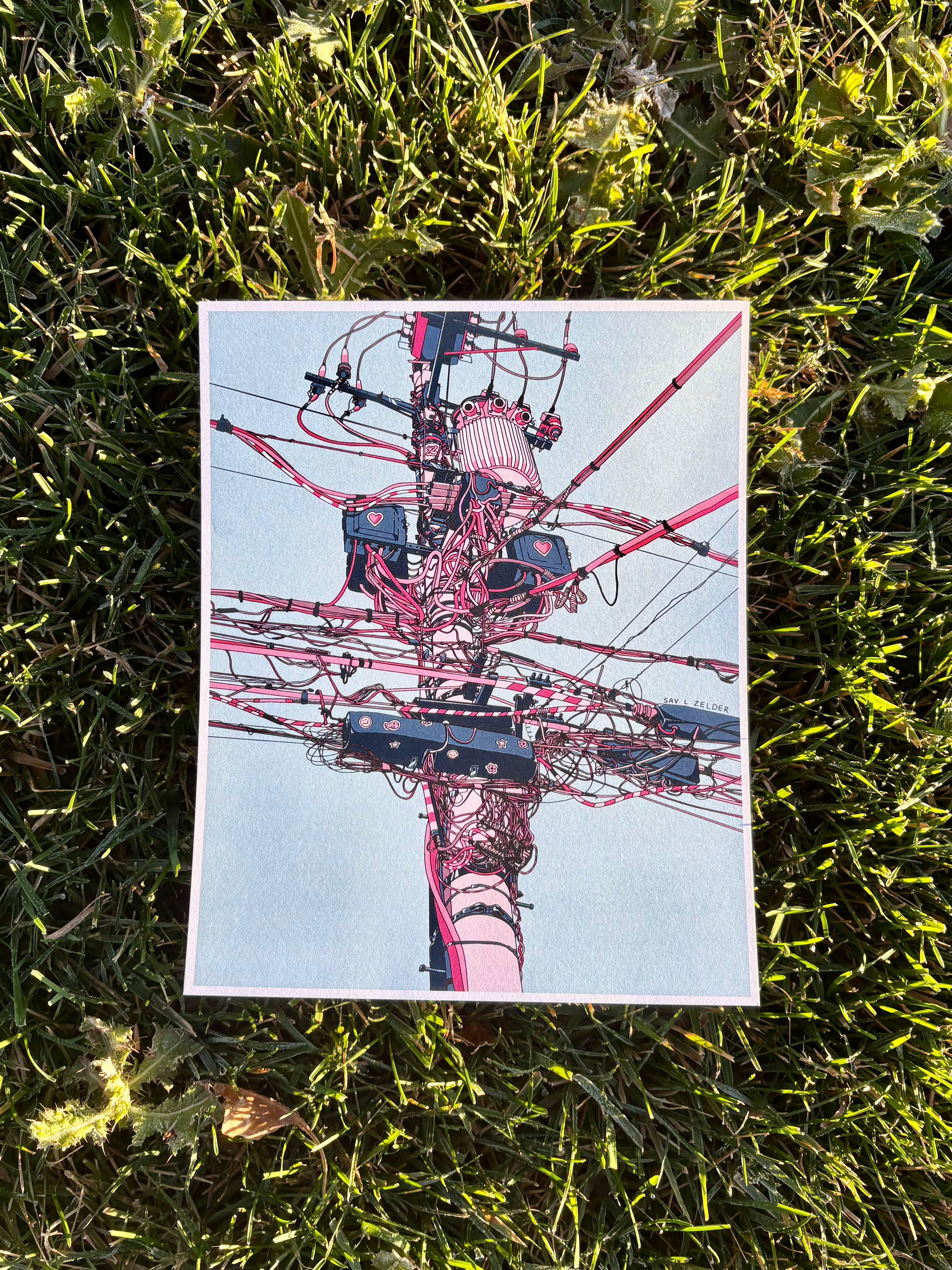 'Love Lines in Kamakura' Numbered Print